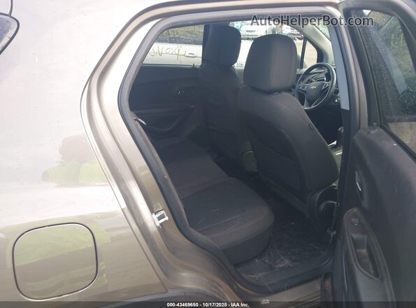 KL7CJNSB9MB341197 2021 CHEVROLET TRAX Brown Vista de la etiqueta del VIN