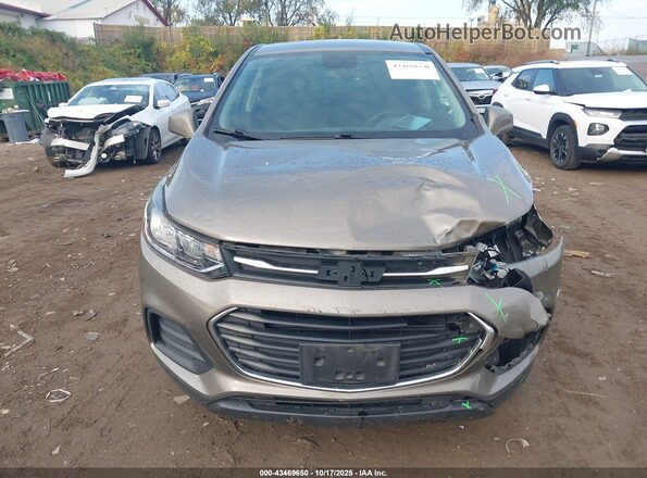 KL7CJNSB9MB341197 2021 CHEVROLET TRAX Brown Vista del cuadro de instrumentos
