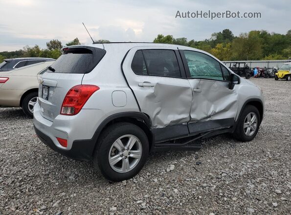 KL7CJNSM2NB552289 2022 CHEVROLET TRAX Silver Trasero derecho