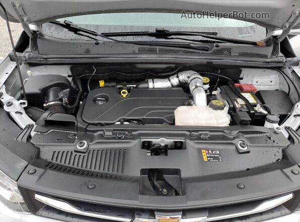 KL7CJNSM2NB552289 2022 CHEVROLET TRAX Silver Vista del compartimento del motor