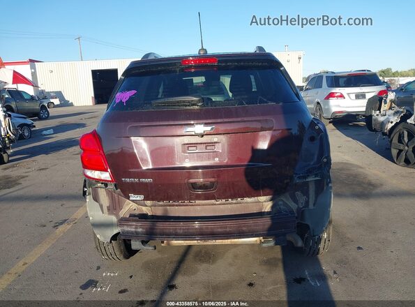 KL7CJPSB0MB325661 2021 CHEVROLET TRAX Maroon 