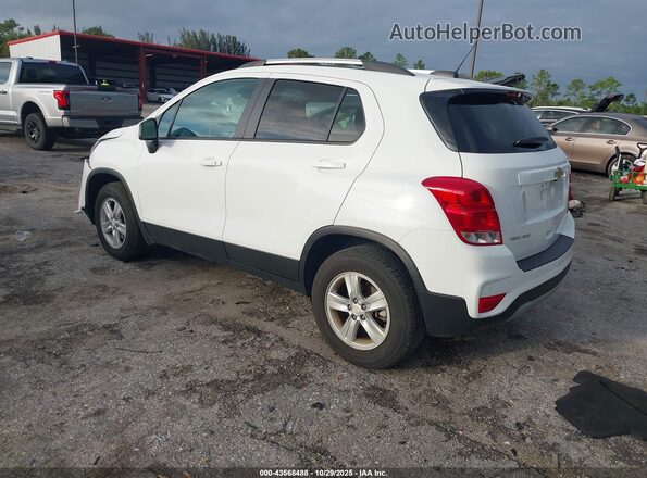 KL7CJPSB1MB359382 2021 CHEVROLET TRAX Белый Задняя левая четверть