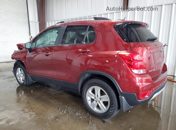 KL7CJPSB2MB358161 2021 CHEVROLET TRAX Red 