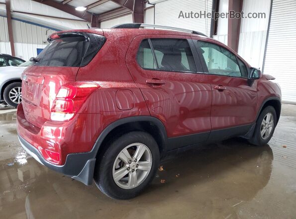 KL7CJPSB2MB358161 2021 CHEVROLET TRAX Red 