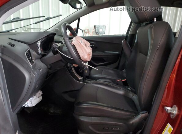 KL7CJPSB2MB358161 2021 CHEVROLET TRAX Red 