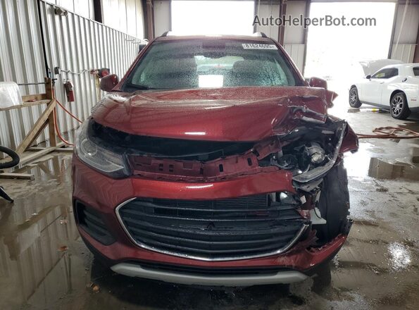 KL7CJPSB2MB358161 2021 CHEVROLET TRAX Red 