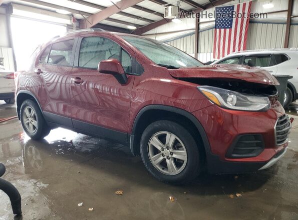 KL7CJPSB2MB358161 2021 CHEVROLET TRAX Red 