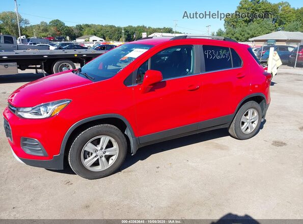 KL7CJPSB7LB331715 2020 CHEVROLET TRAX Red Vista tres cuartos delantera izquierda