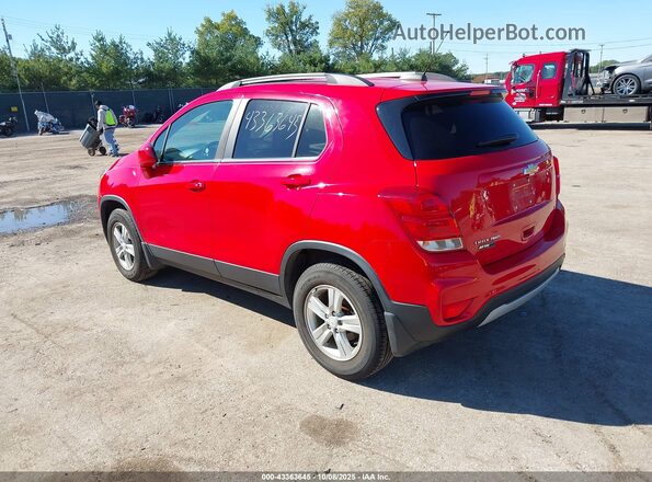 KL7CJPSB7LB331715 2020 CHEVROLET TRAX Red Trasero izquierdo