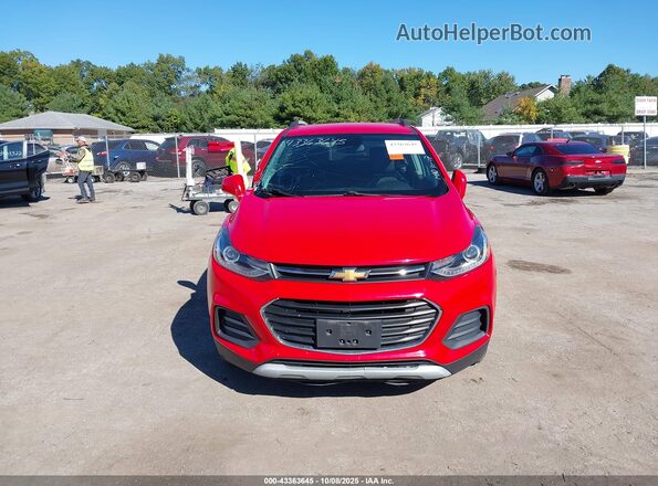 KL7CJPSB7LB331715 2020 CHEVROLET TRAX Red Vista del cuadro de instrumentos