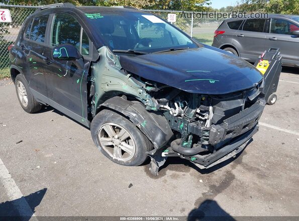 KL7CJPSB8MB333488 2021 CHEVROLET TRAX Black Դիմացի տեսք