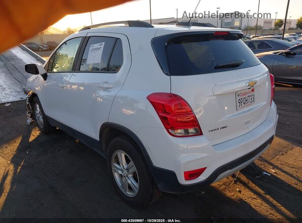 KL7CJPSM3MB371650 2021 CHEVROLET TRAX Белый Задняя левая четверть