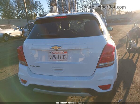 KL7CJPSM3MB371650 2021 CHEVROLET TRAX Белый 
