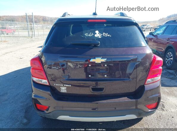 KL7CJPSM6NB510073 2022 CHEVROLET TRAX Burgundy 