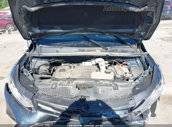 KL7CJPSMXNB560927 2022 CHEVROLET TRAX Синий Вид сзади
