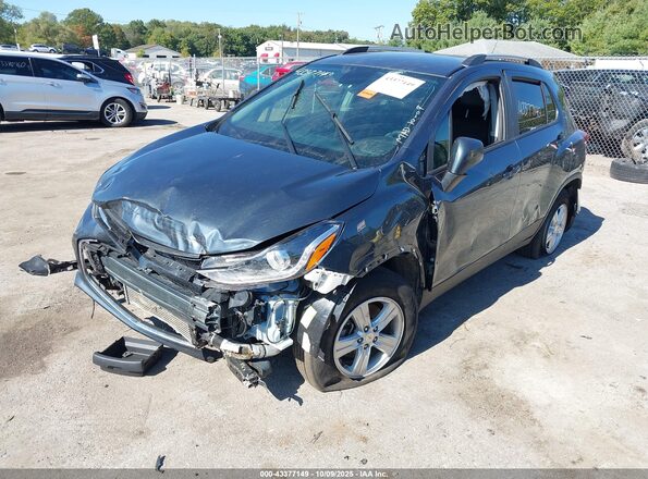 KL7CJPSMXNB560927 2022 CHEVROLET TRAX Синий Вид спереди