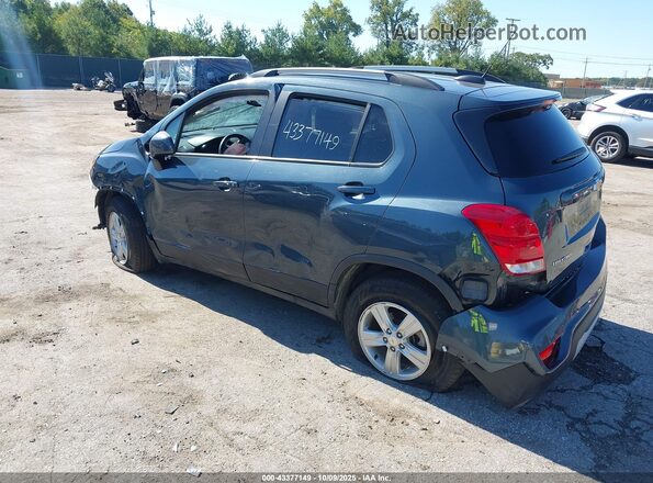 KL7CJPSMXNB560927 2022 CHEVROLET TRAX Синий Задняя левая четверть