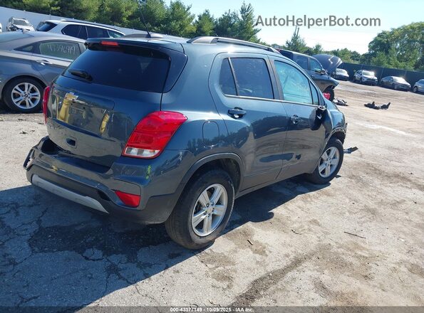 KL7CJPSMXNB560927 2022 CHEVROLET TRAX Синий Задняя правая четверть