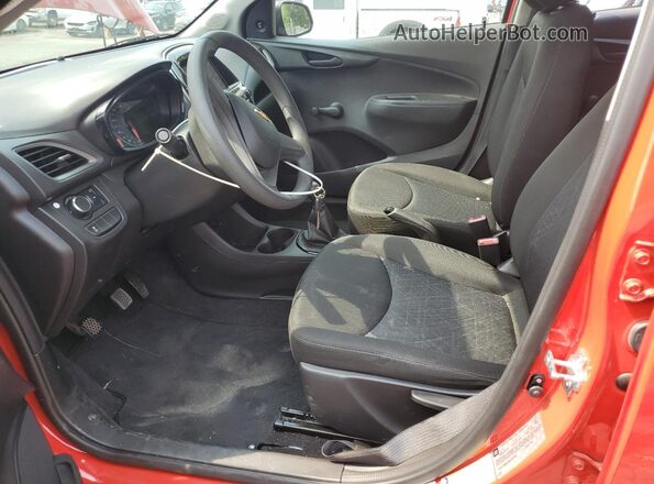KL8CA6SA3MC737550 2021 CHEVROLET SPARK Красный Вид салона спереди