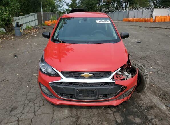 KL8CA6SA3MC737550 2021 CHEVROLET SPARK Красный Вид спереди