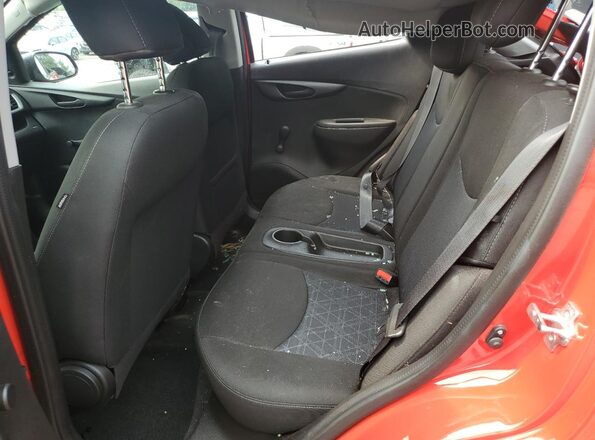 KL8CA6SA3MC737550 2021 CHEVROLET SPARK Красный Вид задних сидений