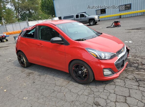 KL8CA6SA3MC737550 2021 CHEVROLET SPARK Красный Передняя правая четверть