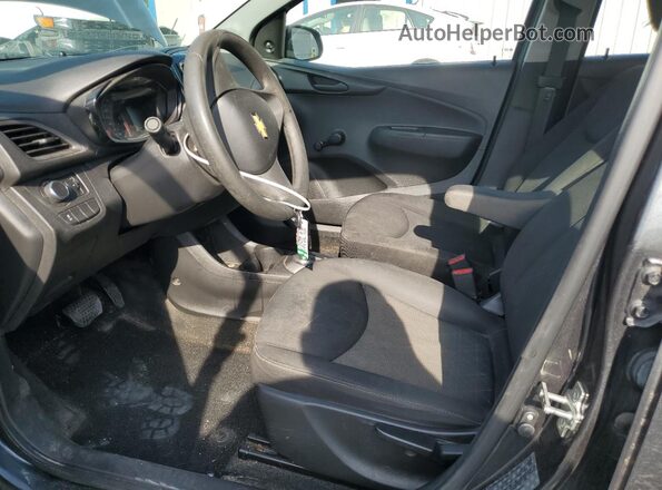 KL8CB6SA0LC400264 2020 CHEVROLET SPARK Charcoal Widok wnętrza z przodu