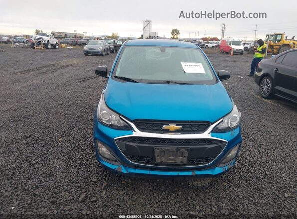 KL8CB6SA0LC421857 2020 CHEVROLET SPARK Blue ხელსაწყოთა პანელის ხედი