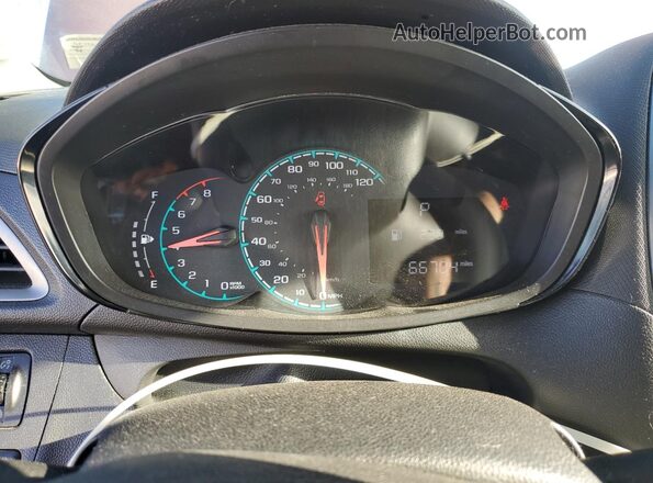 KL8CB6SA0MC742721 2021 CHEVROLET SPARK Purple Vista del cuadro de instrumentos