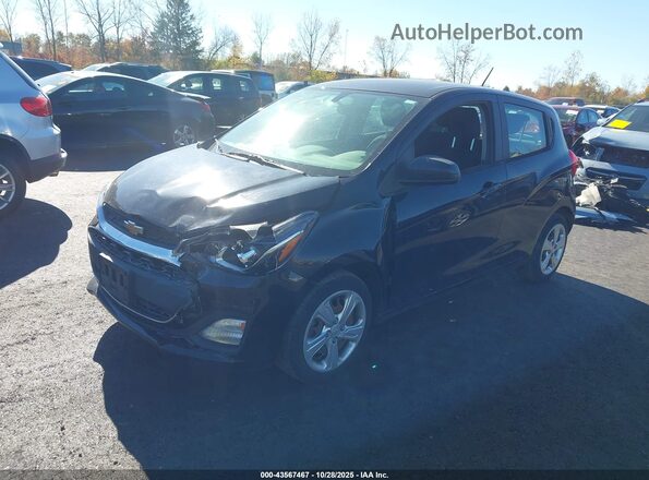 KL8CB6SA1LC402105 2020 CHEVROLET SPARK Black წინა მარცხენა ხედი სამი მეოთხედიდან
