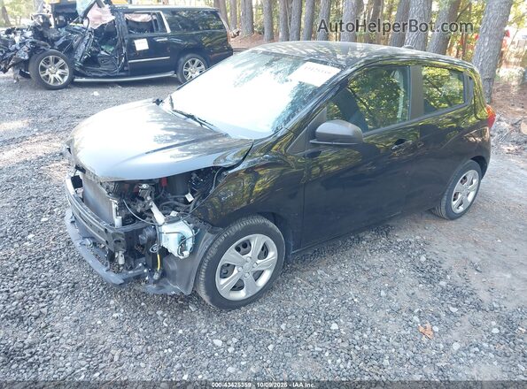 KL8CB6SA1LC419471 2020 CHEVROLET SPARK Black წინა მარცხენა ხედი სამი მეოთხედიდან