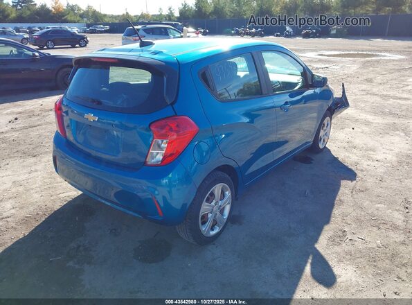 KL8CB6SA1MC714331 2021 CHEVROLET SPARK Синий Задняя правая четверть