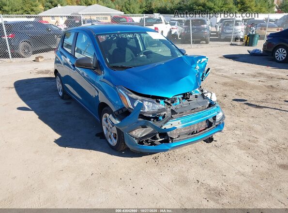 KL8CB6SA1MC714331 2021 CHEVROLET SPARK Синий Вид спереди