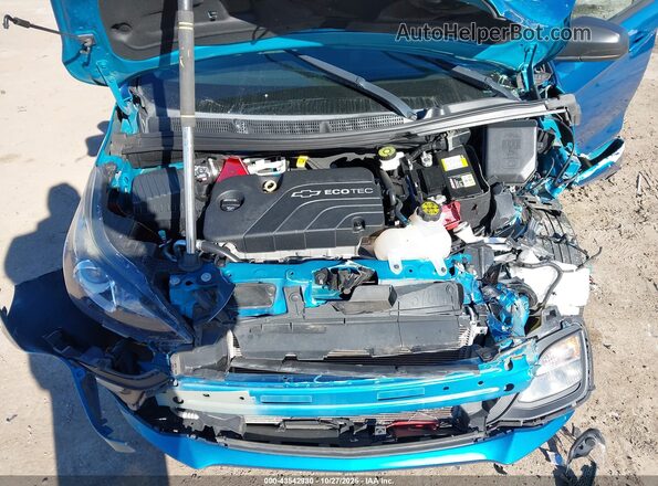 KL8CB6SA1MC714331 2021 CHEVROLET SPARK Синий Вид сзади