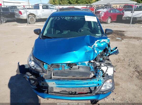 KL8CB6SA1MC714331 2021 CHEVROLET SPARK Синий Вид задней части салона