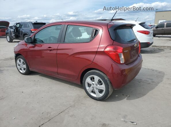 KL8CB6SA1NC010597 2022 CHEVROLET SPARK Maroon Հետևի ձախ