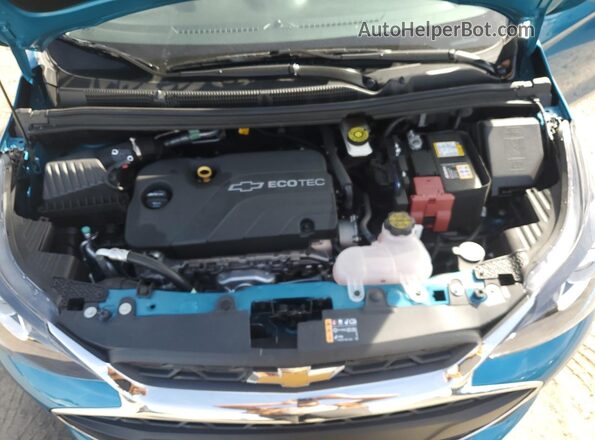 KL8CB6SA3LC462371 2020 CHEVROLET SPARK Blue Widok wnętrza z tyłu