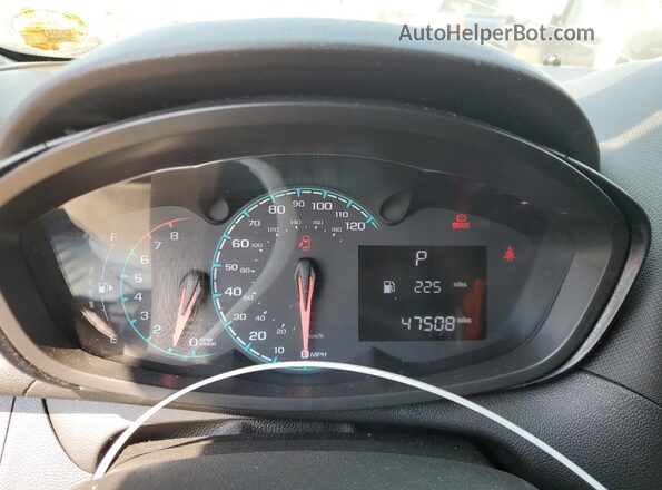 KL8CB6SA3LC464153 2020 CHEVROLET SPARK Gray Instrument cluster view