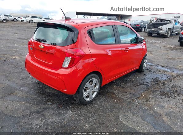 KL8CB6SA4LC419013 2020 CHEVROLET SPARK Red Tył prawy