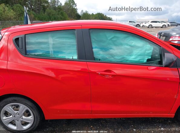 KL8CB6SA4LC419013 2020 CHEVROLET SPARK Red Widok wnętrza 360 stopni