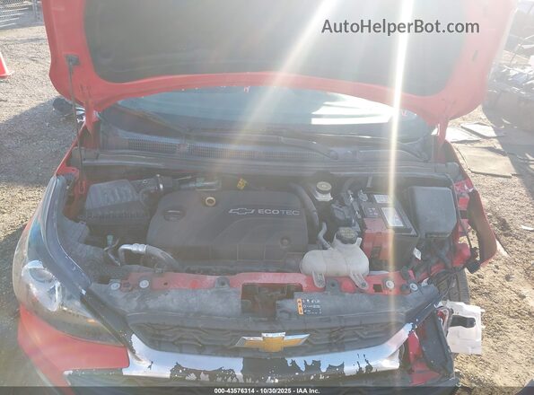KL8CB6SA4LC458880 2020 CHEVROLET SPARK Red Rear view