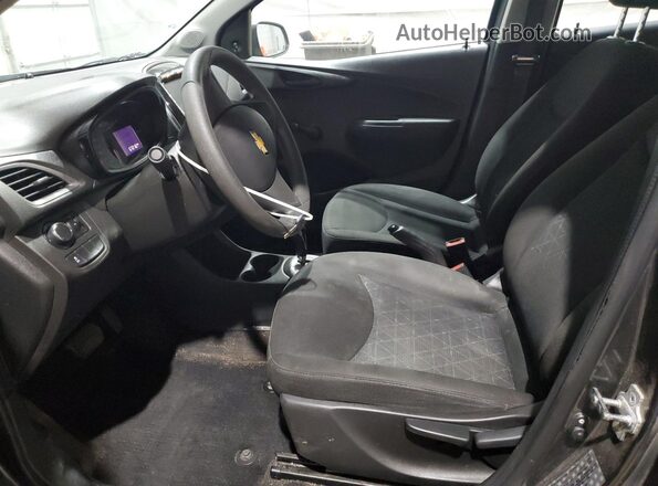 KL8CB6SA5KC814428 2019 CHEVROLET SPARK Black Вид салону спереду