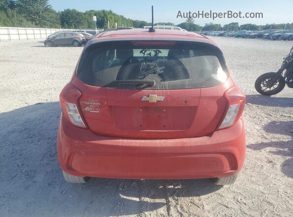 KL8CB6SA5LC448276 2020 CHEVROLET SPARK Red Widok z tyłu