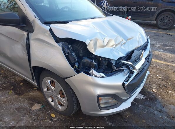 KL8CB6SA5LC478216 2020 CHEVROLET SPARK Silver Vista frontal