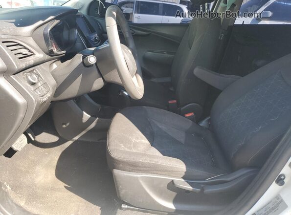 KL8CB6SA5LC478989 2020 CHEVROLET SPARK White Вид салону спереду