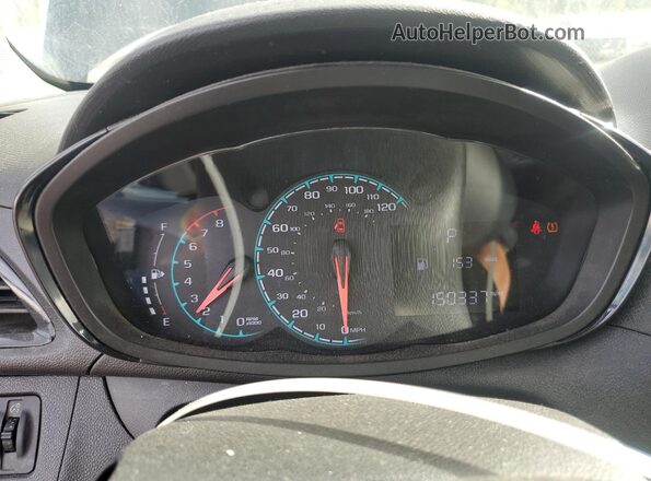 KL8CB6SA6JC431645 2018 CHEVROLET SPARK Black Instrument cluster view