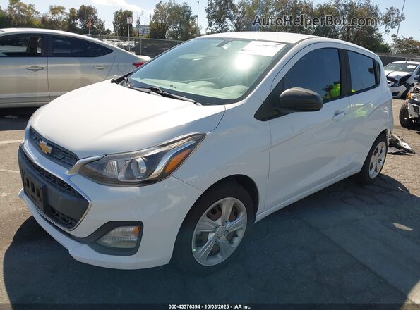 KL8CB6SA6LC421894 2020 CHEVROLET SPARK Белый Передняя левая четверть