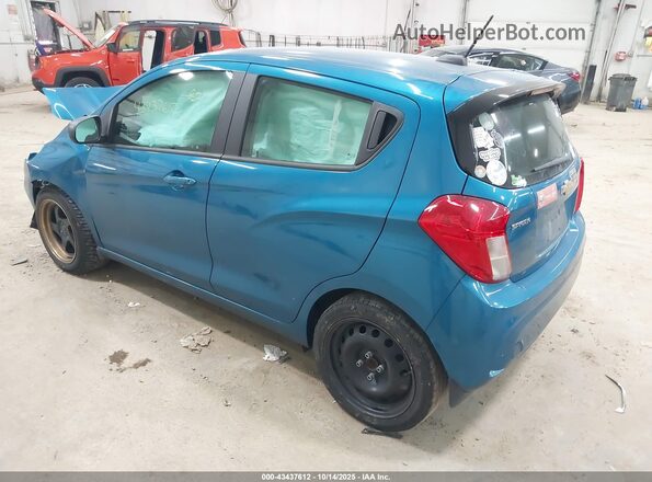 KL8CB6SA6LC456581 2020 CHEVROLET SPARK Blue Trasero izquierdo
