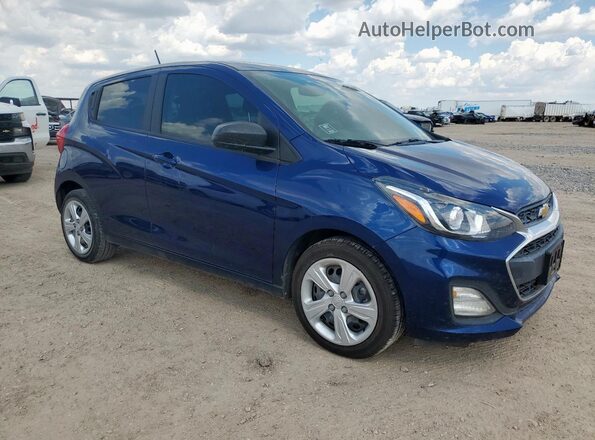 KL8CB6SA6NC019876 2022 CHEVROLET SPARK Blue Delantero derecho
