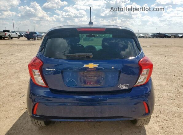 KL8CB6SA6NC019876 2022 CHEVROLET SPARK Blue Vista trasera